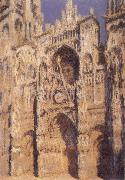 Rouen Cathedral,portrait of Sint-Romain-s Tower Claude Monet
